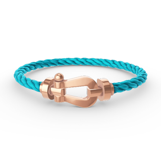 [LORA]FORCE LARGE HORSESHOE NO DIAMOND BRACELET ROSE GOLD