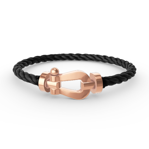 [LORA]FORCE LARGE HORSESHOE NO DIAMOND BRACELET ROSE GOLD