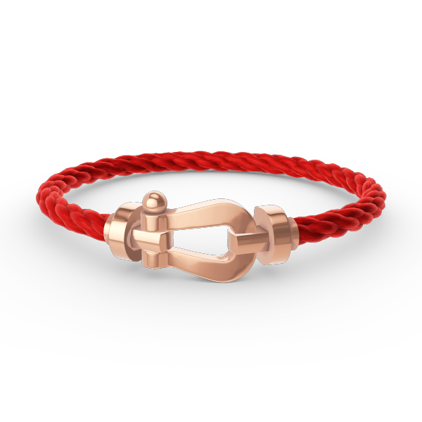 [LORA]FORCE LARGE HORSESHOE NO DIAMOND BRACELET ROSE GOLD