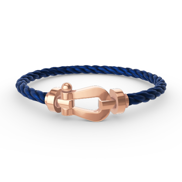 [LORA]FORCE LARGE HORSESHOE NO DIAMOND BRACELET ROSE GOLD