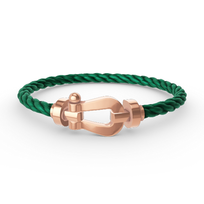 [LORA]FORCE LARGE HORSESHOE NO DIAMOND BRACELET ROSE GOLD