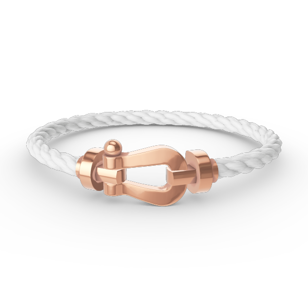 [LORA]FORCE LARGE HORSESHOE NO DIAMOND BRACELET ROSE GOLD