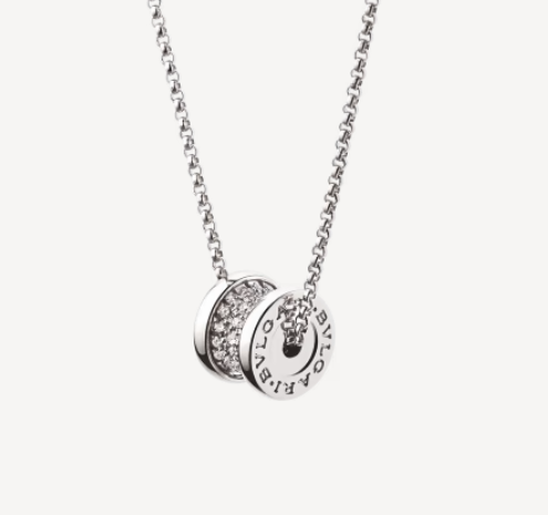 [LORA]ZERO 1 SILVER DIAMOND NECKLACE