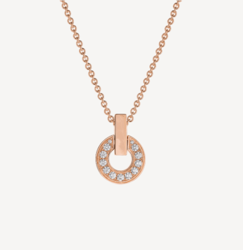 [LORA]GARI NECKLACE PINK GOLD DIAMOND