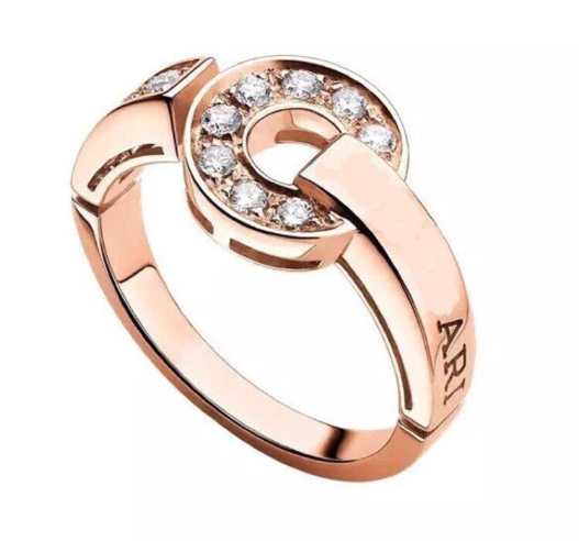 [LORA]DREAM RING DIAMOND PINK GOLD