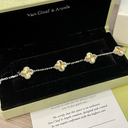 [Lora] CLOVER 5 MOTIF LASER BRACELET COLLECTION