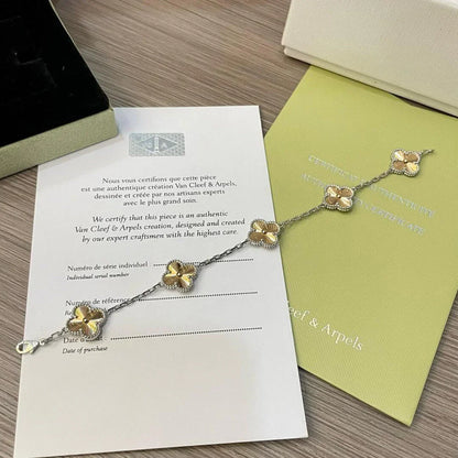 [Lora] CLOVER 5 MOTIF LASER BRACELET COLLECTION