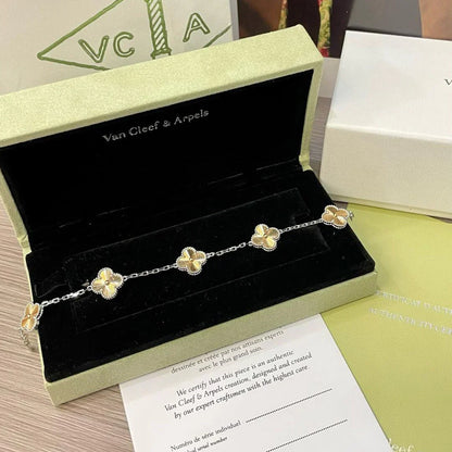 [Lora] CLOVER 5 MOTIF LASER BRACELET COLLECTION