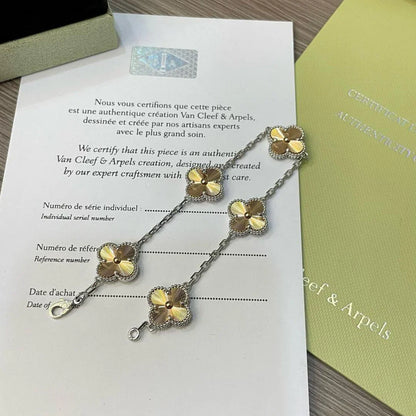 [Lora] CLOVER 5 MOTIF LASER BRACELET COLLECTION