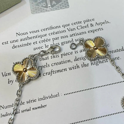 [Lora] CLOVER 5 MOTIF LASER BRACELET COLLECTION