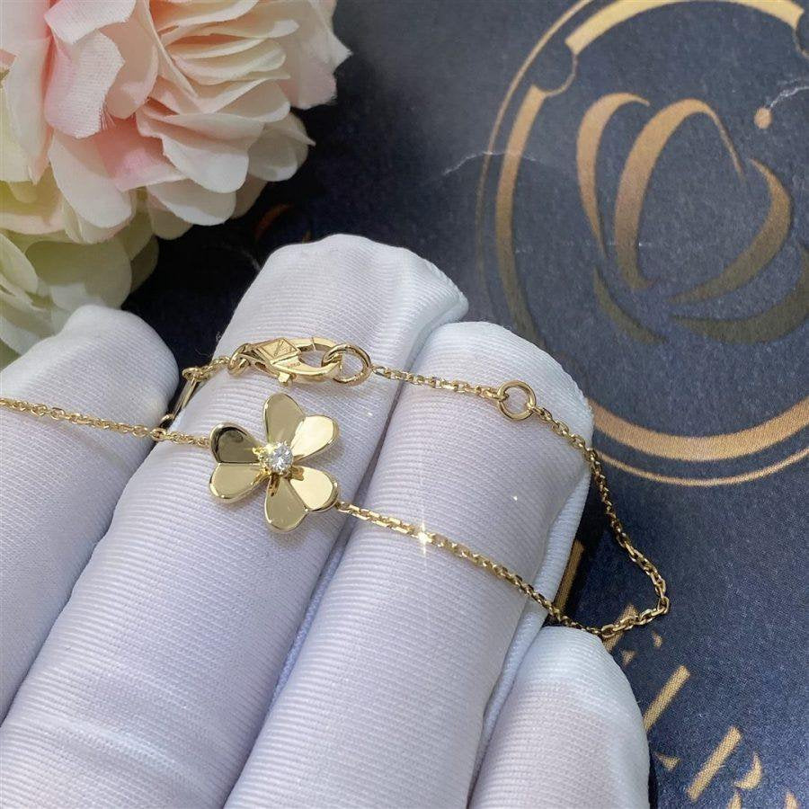 [LORA]FRIVOLE GOLD FLOWER BRACELET