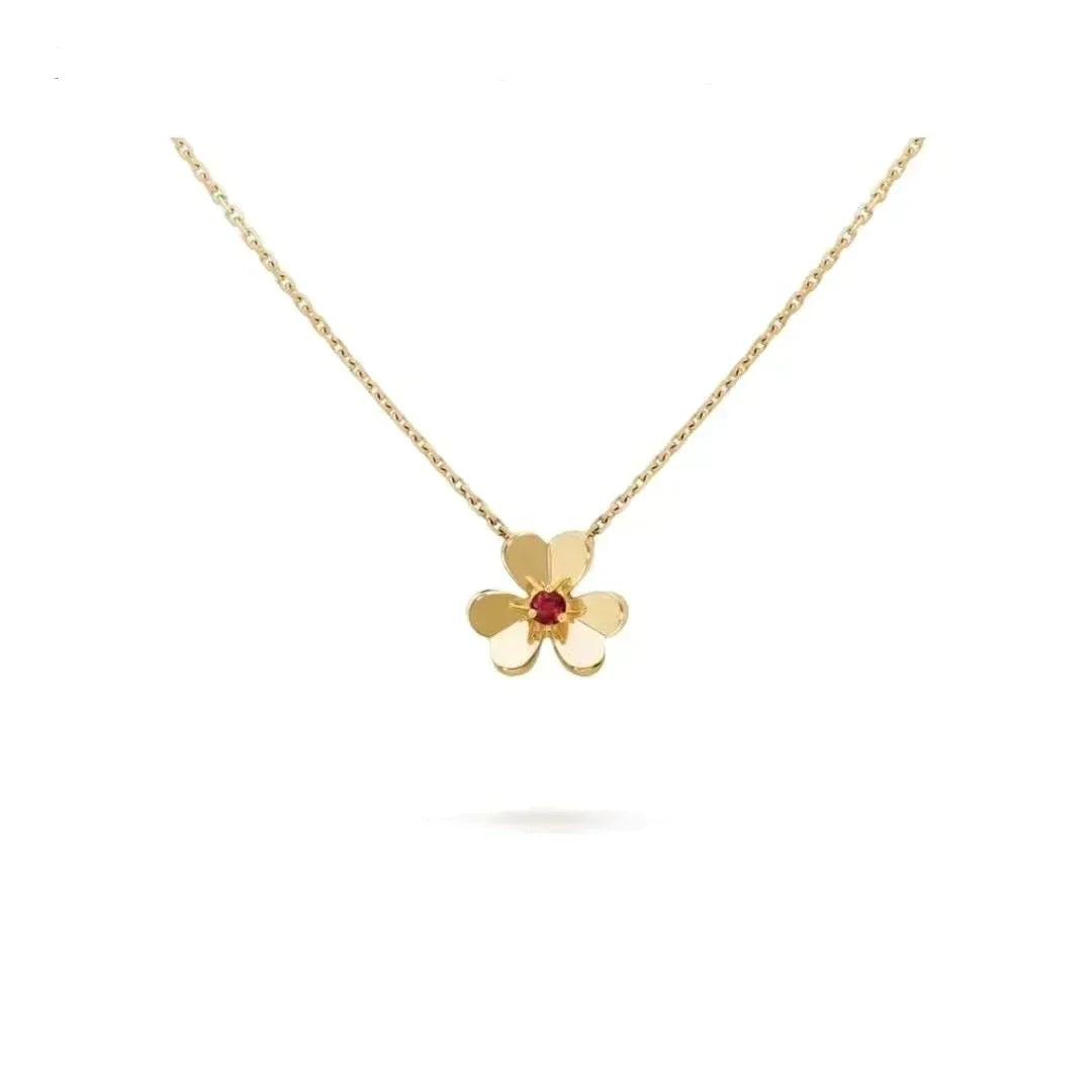 [Lora]FRIVOLE GOLD FLOWER NECKLACE