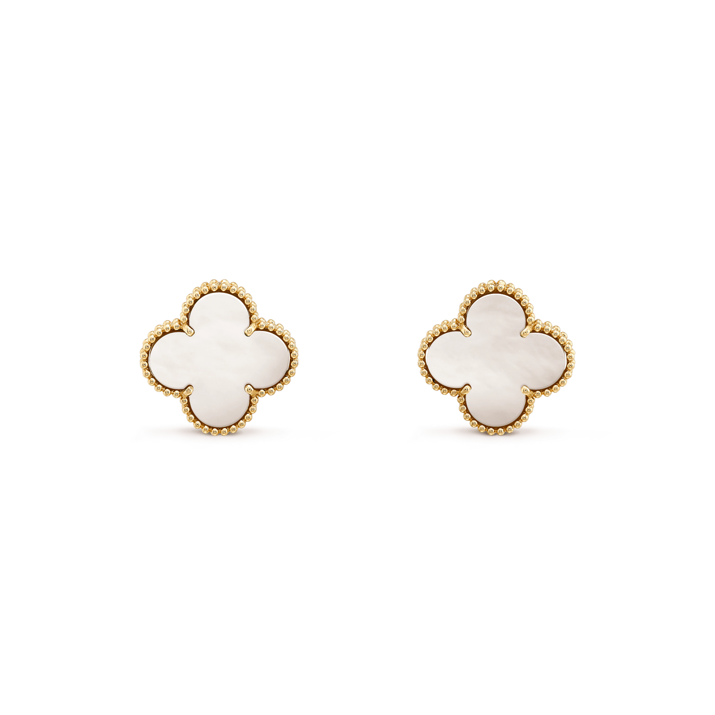 [LORA]CLOVER MINI GOLD EARRINGS