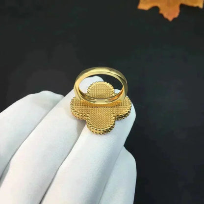 [LORA]CLOVER MALACHITE RING