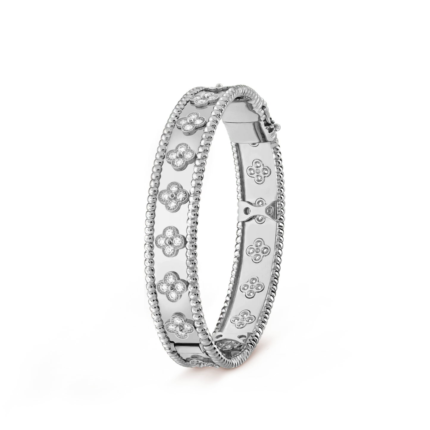 [LORA]CLOVER BRACELET 8MM DIAMONDS
