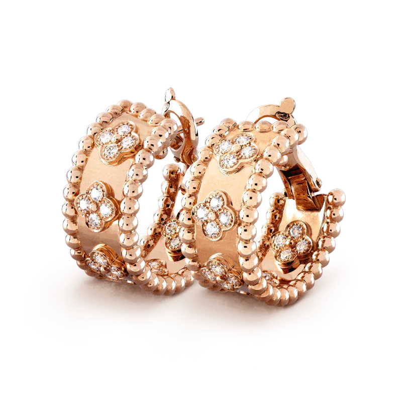 [LORA]PERLEE DIAMOND EARRINGS