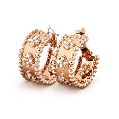 [Lora]PERLEE DIAMOND EARRINGS