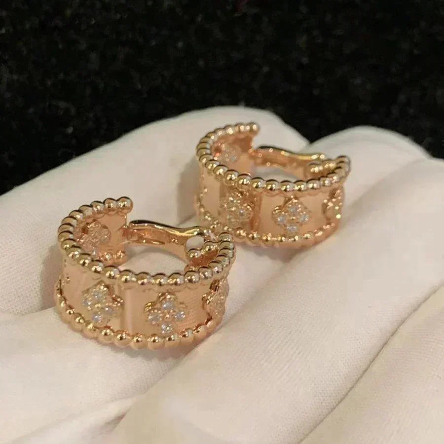[Lora]PERLEE DIAMOND EARRINGS