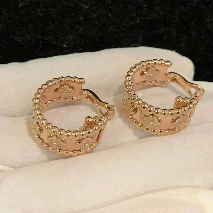 [LORA]PERLEE DIAMOND EARRINGS