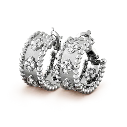[LORA]PERLEE DIAMOND EARRINGS