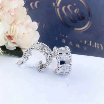 [Lora]PERLEE DIAMOND EARRINGS