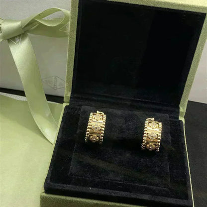 [Lora]PERLEE DIAMOND EARRINGS