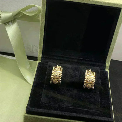 [LORA]PERLEE DIAMOND EARRINGS