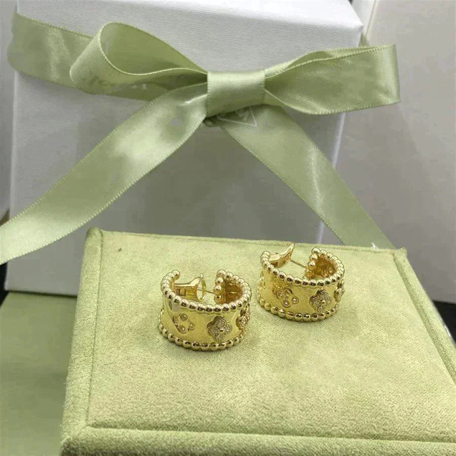 [Lora]PERLEE DIAMOND EARRINGS