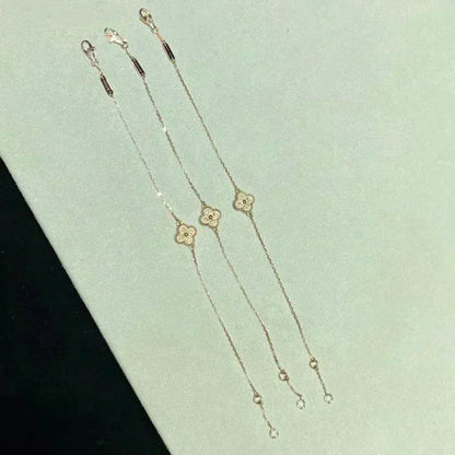 [LORA]CLOVER SINGLE FLOWER BRACELET