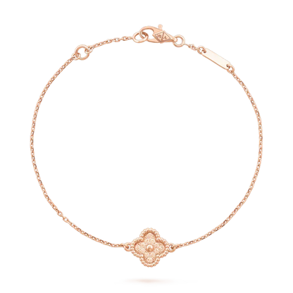 [Lora]CLOVER SINGLE FLOWER BRACELET