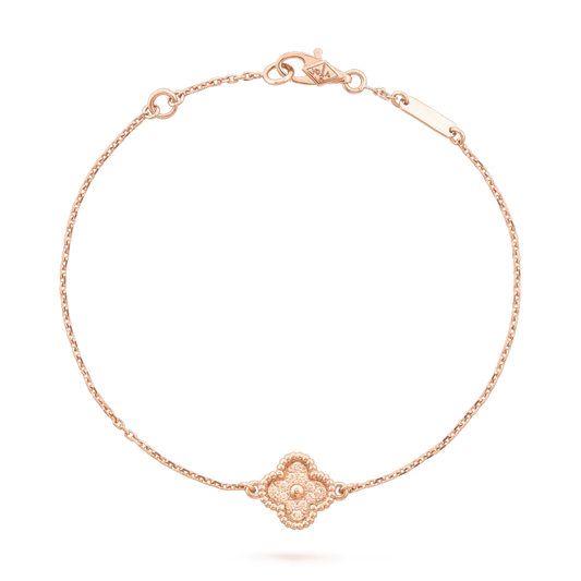 [Lora]CLOVER SINGLE FLOWER BRACELET
