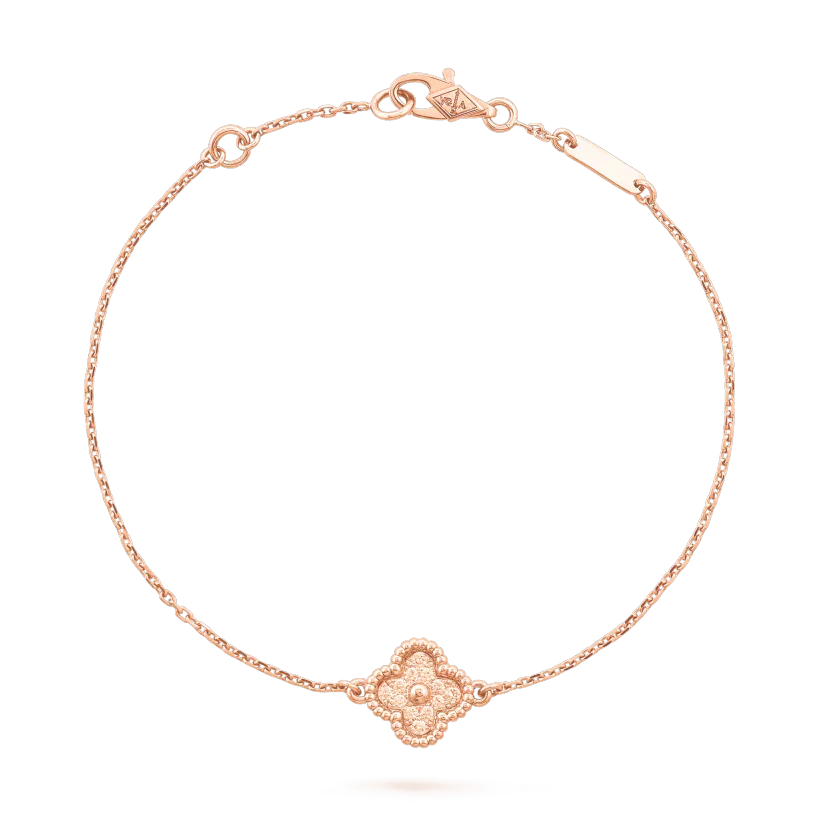 [LORA]CLOVER SINGLE FLOWER BRACELET