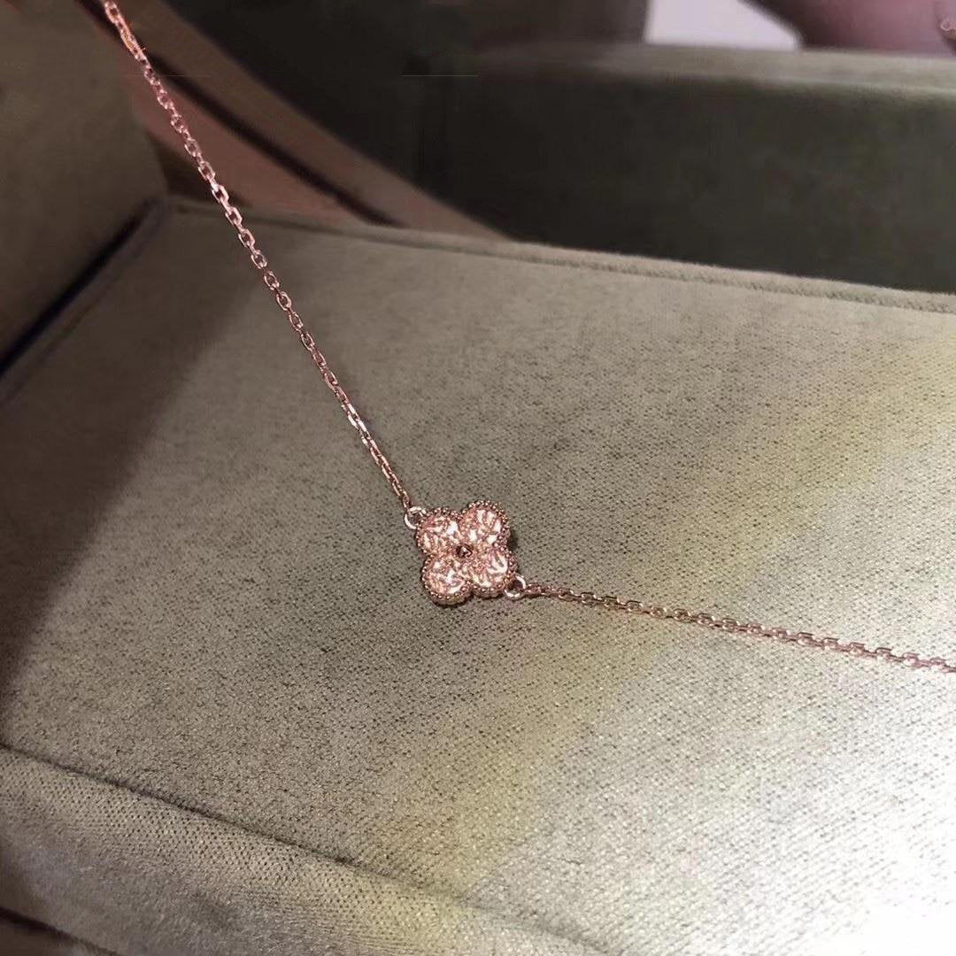 [Lora]CLOVER SINGLE FLOWER BRACELET
