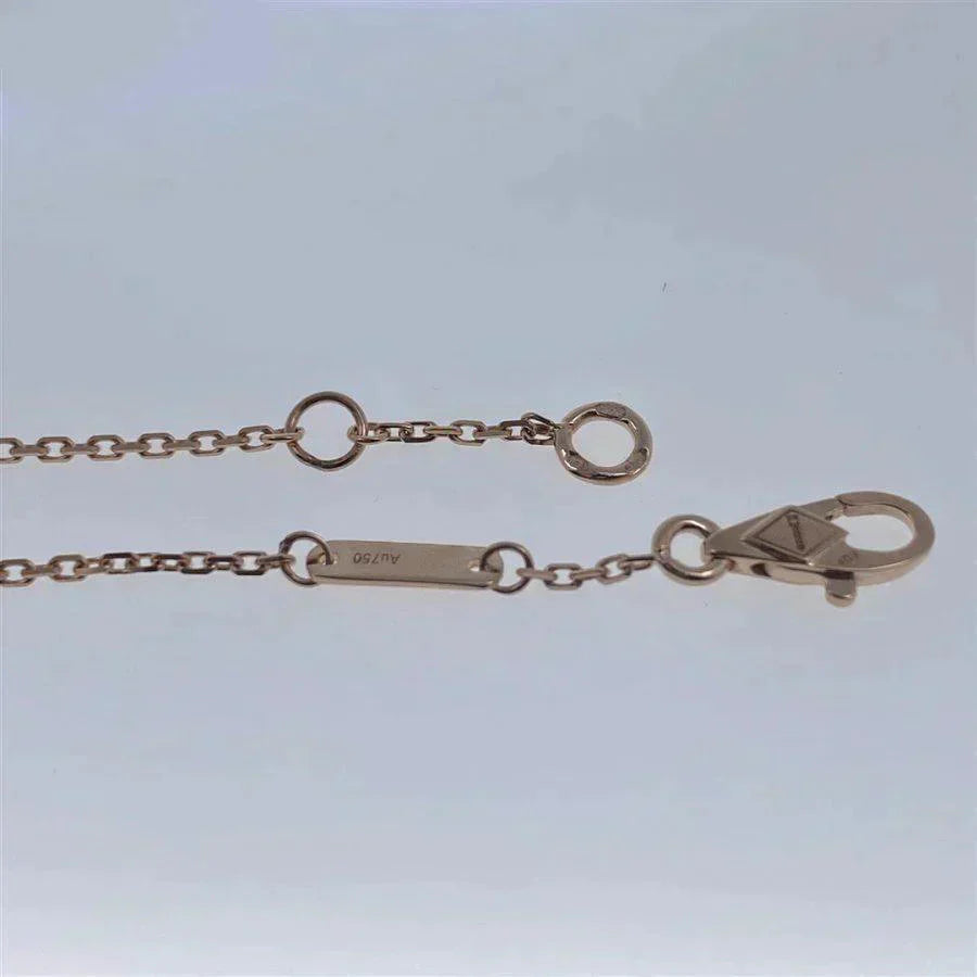 [LORA]CLOVER WHITE MOP SINGLE FLOWER BRACELET