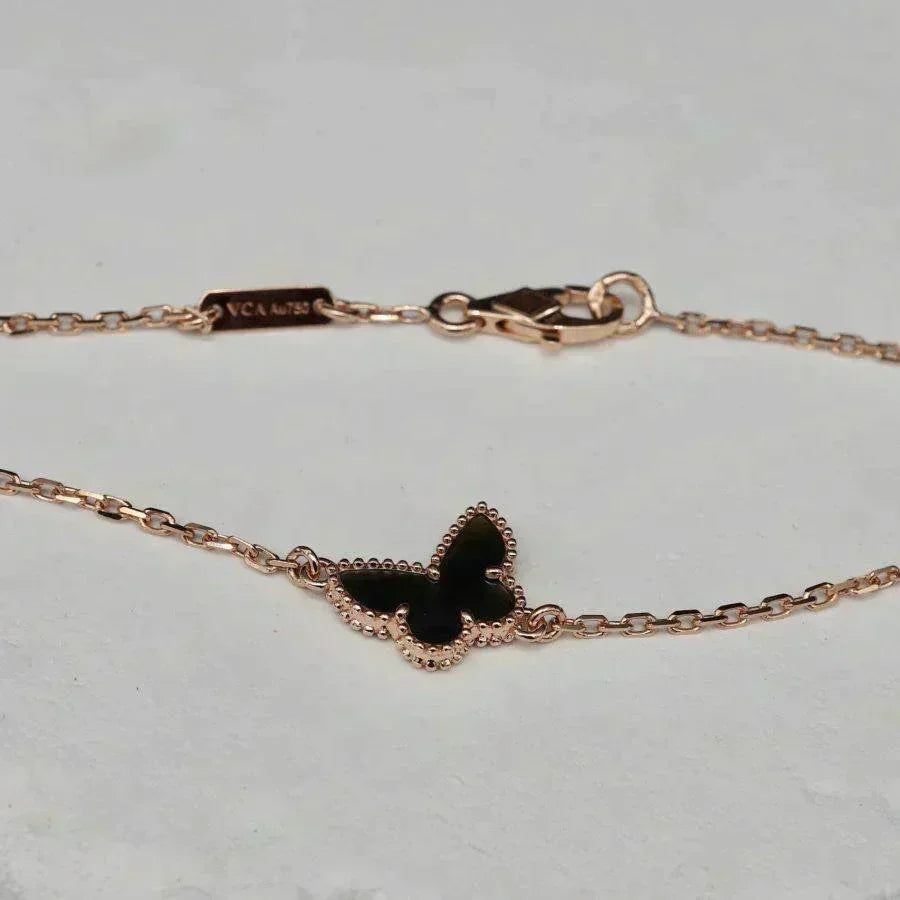 [Lora]BUTTERFLY ONYX  BUTTERFLY BRACELET