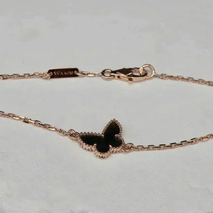 [Lora]BUTTERFLY ONYX  BUTTERFLY BRACELET
