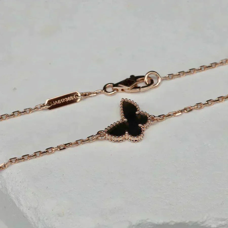 [Lora]BUTTERFLY ONYX  BUTTERFLY BRACELET