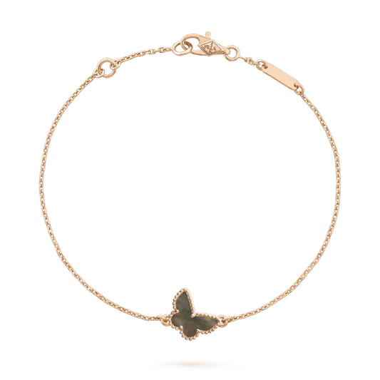 [LORA]BUTTERFLY ONYX  BUTTERFLY BRACELET