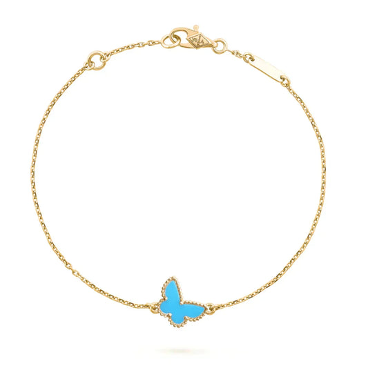 [Lora]BUTTERFLY TURQUOISE BUTTERFLY BRACELET