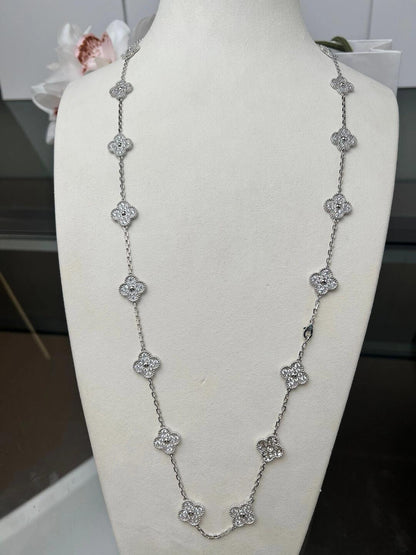 [Lora]CLOVER 20 MOTIFS DIAMOND SILVER