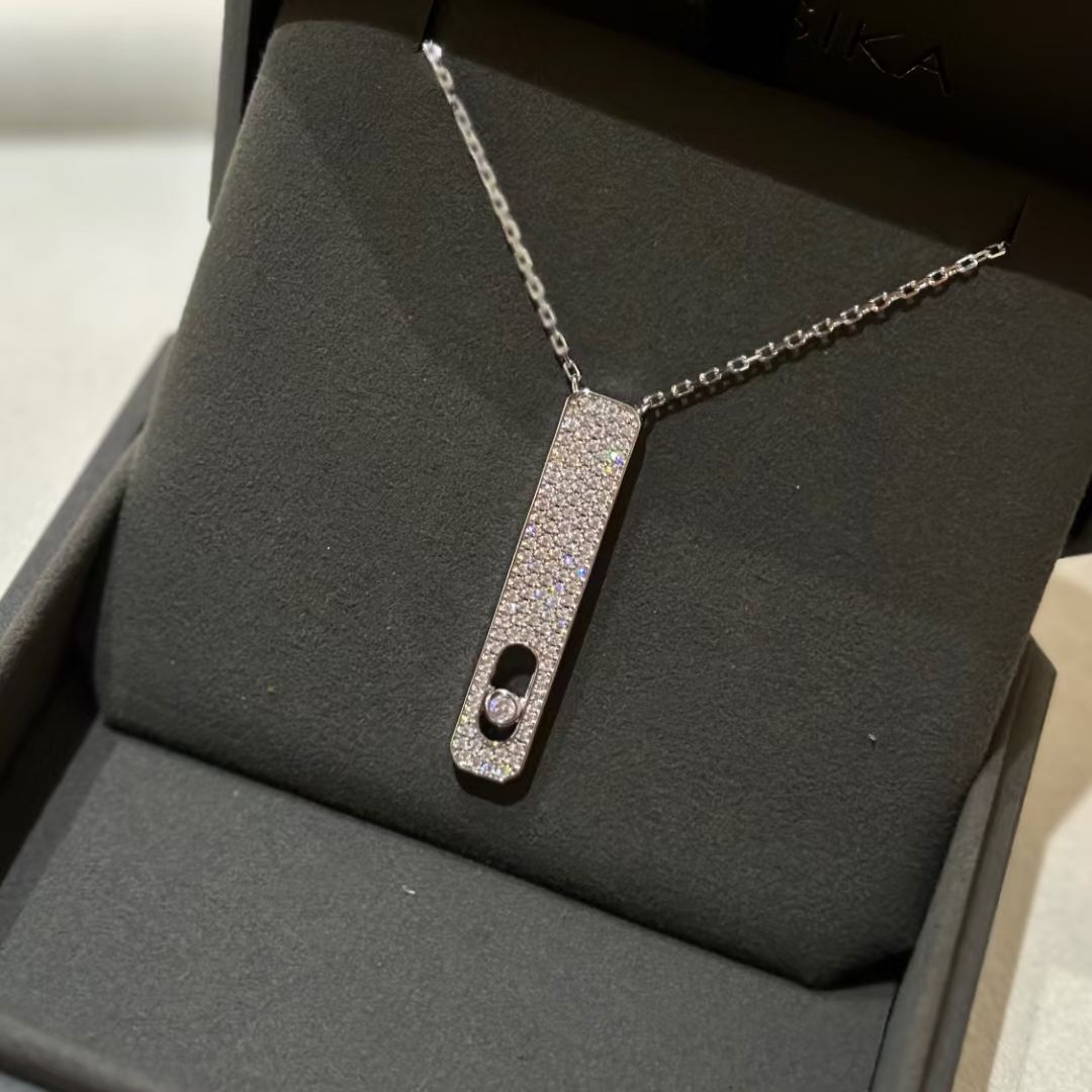[LORA] MY FIRST DIAMOND PAVED NECKLACE