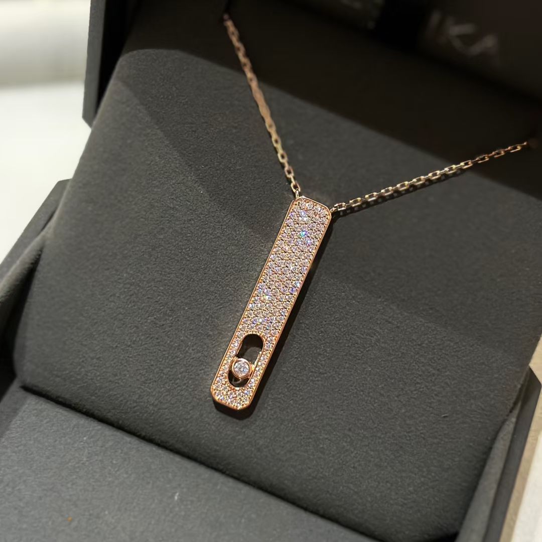 [LORA] MY FIRST DIAMOND PAVED NECKLACE