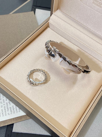 [LORA]SERPENTI VIPER SILVER BRACELET