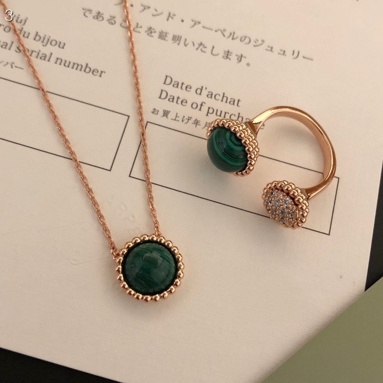 [LORA]PERLEE COULEURS DIAMOND ROSE GOLD BETWEEN THE FINGER RING