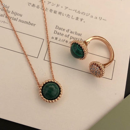 [LORA]PERLEE COULEURS DIAMOND ROSE GOLD BETWEEN THE FINGER RING