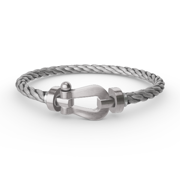 [LORA]FORCE LARGE HORSESHOE NO DIAMOND BRACELET SILVER