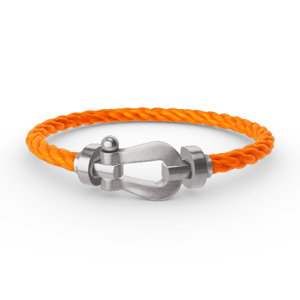 [LORA]FORCE LARGE HORSESHOE NO DIAMOND BRACELET SILVER