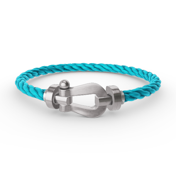 [LORA]FORCE LARGE HORSESHOE NO DIAMOND BRACELET SILVER