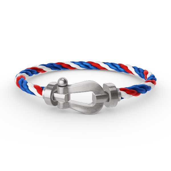 [LORA]FORCE LARGE HORSESHOE NO DIAMOND BRACELET SILVER