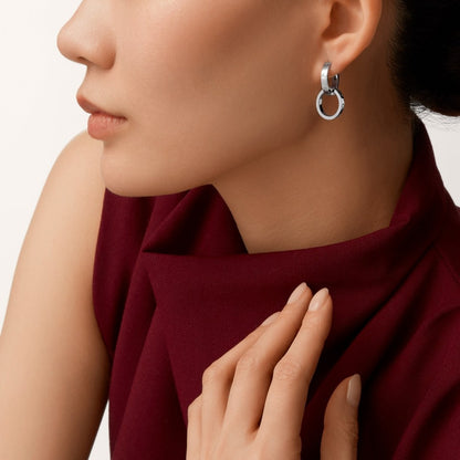 [LORA] LOVE 3.3MM DANGLE EARRINGS